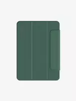 Pomologic BookCover, skirta Apple iPad Pro 11 M4 (2024), tamsiai žalia