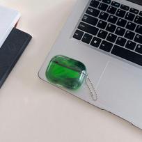 Šviečiantis smėlio laikrodžio dėklas ausinėms AirPods 4 Airpod Pro 3 2 Madingas dinamiškas kibirkštis Ausinių dangtelis Prabangus ryškus Fundas Compatible with airpods 1/2 gray
