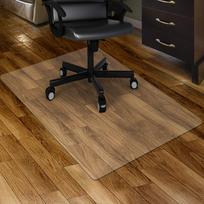 Clear Chair mat for Hard Floors 36 x 48 inches Transparent Floor Mats Wood/Tile Protection Mat for Office & Home (36  X 48  Rectangle) 36" X 48" Rectangle gryna