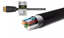 Gefen GEF-CAB-HS-HDMI-10M Ultra High Speed HDMI 2.1 laidas 10 m - 48Gbps - 8K - Juoda