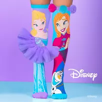 MADMIA Frozen Elsa Anna vaikiškos kojinės iki kelių Md008