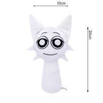 73styles Sprunki Plush Toys Sprunki Dolls Oren Wenda Sprunki Stuffed Doll Plush Stuffed Kids Christmas Birthday Gift Home Decors 1pcs white