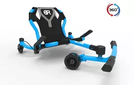 EzyRoller Spinner X Blue 360° Drift Ride-On Toy for Ages 4-12