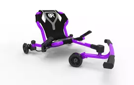 „EzyRoller Drifter X“ pėdomis varomas dreifinis go-kartas vaikams nuo 4 iki 14 metų, violetinis