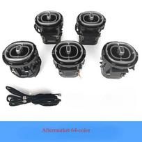 64-Color LED Turbine Ambient Light for Mercedes GLC300 GLC350, Rear AC Vent Upgrade for C/GLC-Class W206 X254 GLC-class X254