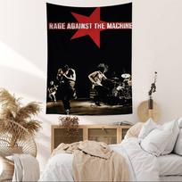 Rock Band Rage Against The Machine Classic Colorful Tapestry Wall Hanging Hanging Tarot Hippie Wall Rugs Dorm Wall Art Decor 74x94cm(29x37in)