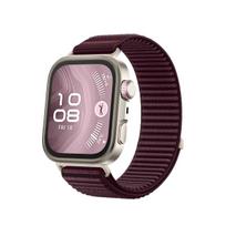 Minkštas dirželis Huawei Watch Fit 5 pro Fit 4 pro Apyrankė Kvėpuojanti Sportinė Nailoninė kilpa Apyrankė Correa Huawei Watch fit 5 4 3 diržas for Huawei Fit 5 pro gray