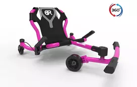 EzyRoller Spinner X Pink 360° sukamas važinėjimo žaislas vaikams nuo 4 iki 12 metų