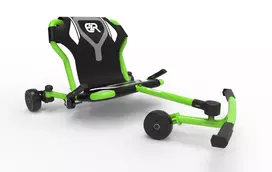 EzyRoller Drifter Pro X kojomis varomas drijftingo go-kartas nuo 10 metų - žalias