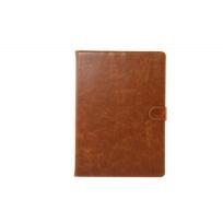 Plonas magnetinis odinis dėklas iPad 10.2 2019 Mini 5 Air 3 Pro 10.5 11 colių Atsparus smūgiams Automatinis miego režimas Verslo stilius iPad mini 4/5 Compatible brown