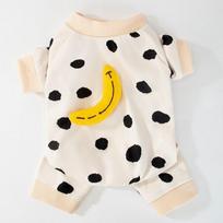 Warm Full-Body Pet Pajamas Small Dogs Cats Chihuahua Four-Legged Sleepwear Soft Fleece-Like Thermal Wear XS Recommended Weight: 1-3 lbs