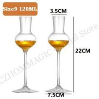 2PCS Whisky Copita Nosing Glass Britain Professional Bartender Tasting Home Bar Chivas Brandy Whiskey Crystal Goblet Wine Glass