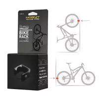 HORNIT CLUG PRO MTB XL dviračio laikiklis sieninis, juodas, 7764XCP