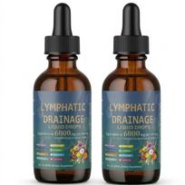 Limfos drenažo skysti lašai (60ml / 2 Fl.Oz) – 21-in-1 žolelių valymo ir detoksikacijos kompleksas 2pack