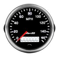 Universalus GPS spidometras 12V/24V Odometras 85mm 160MPH Automobiliui Motociklui LCD Tachometras -Yx mažiau