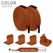 Elastiniai batraiščiai be rišimo vaikams ir suaugusiems - Daugiaspalviai, lengvai tvirtinami brown