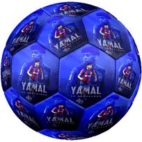 Lamine Yamal futbolo kamuolys, 5 dydis, mašininės siuvimo, patalpų/lauko treniruotėms ir varžyboms, puiki atminimo dovana futbolo mėgėjams