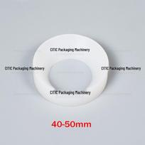 ZONESUN rankinis elektrinis butelių uždarytuvas plastikiniams ir PE gėrimų buteliams 40-50mm Silicone Ring