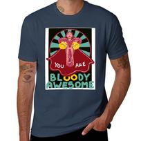 bloody awesome TShirt Lightweight Cooling Short Sleeve Tee S black