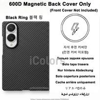 For Samsung Galaxy Z Fold 8 600D Aramid Carbon Fiber Case Hinge Case Front Cover Magnetic Magsafe Ultra Thin Lightweight Cover Galaxy Z Fold 8 gray