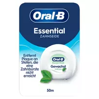Oral-B Essential Floss vaškuotas mėtų 50 m 8006530045797