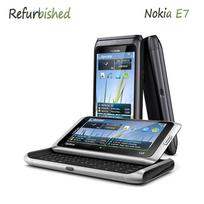 Refurbished Nokia Original Atrakintas Nokia E7 E-00 4.0“ 3G WIFI Mobile Phone Slider Phone Simple Set juoda