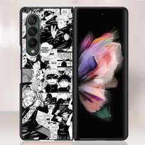 Zfold4 dėklas, skirtas Samsung Galaxy Z Fold3 5G kietas plastikinis plonas dangtelis, itin plonas, skirtas Galaxy Z Fold 3 Shell Jujutsu Kaisen Anime Samsung Z Fold3 5G