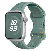 Originali silikoninė apyrankė Apple Watch apyrankei 44mm 45mm 40mm 41mm 38mm 42mm Correa kvėpuojanti iwatch series 9 8 SE 7 6 Ultra 2 49mm For Ultra1/2 49mm gray