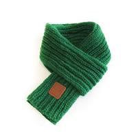 Cute Neckerchief Winter Warm Outdoor Dog Accessories Dog Warm Scarf Pet Scarf Pet Bib žalia