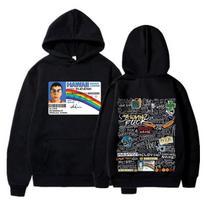 Mclovin Id Card Superbad Geek Graphic Hoodie L juoda