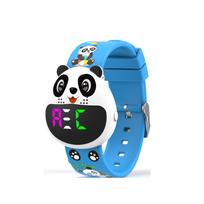 Puoduko mokymosi laikrodis berniukams ir mergaitėms su 3 atgalinės atskaitos/16 žadintuvo priminimais, atsparus vandeniui, įkraunamas per USB, Panda laikrodis-laikmatis mėlyna