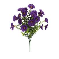 Dirbtinės gėlės, Namų dekoravimas, Lauko kiemo tvora, Bonsai, Netikros gėlės One Size violetinė