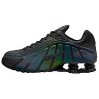 Nike Shox R4 SE Juoda Jūros Dumblių Spalvos Vyriški Sportbačiai Daugiaspalviai Šviesiai Citrinos Posūkis IM6596-001 40.5 black
