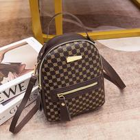 Printed simple backpack fashionable backpack women's bag fresh and sweet student schoolbag handbag one piece