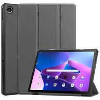 Skirta Lenovo Tab K10 Pro K10 2ND K11 K10C TB-X6E6F Mielas Dažytas Odinis Stovas Kietas Dangtelis Skirta Lenovo M10 5G M11 TB331FC Lenovo Tab M10 5G pilka spalva