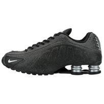 Nike Shox R4 Juodi Nudėvėtos Odos Vyriški Sportbačiai Sail Light-Smoke-Grey Metallic-Silver IO4544-002 42.5 black