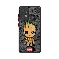 Animacinis Marvel Groot Spiderman telefono dėklas, skirtas Samsung Galaxy A71 A12 A22 A13 A33 A53 A73 A51 A31 A11 A14 A21s A72 A32 for Galaxy A32 4G