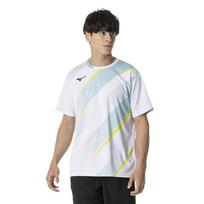 Game Short Dynamotion Officially Approved by the Japan Badminton Size 62JAB021 Tennis/Badminton Shirt, Sleeve, Moisture-Wicking, Quick-Drying, Fit,