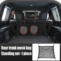 Luggage high elasticity fixed mesh storage bag trunk storage mesh bag For Toyota Land Cruiser Prado 250 Series 2024 9502