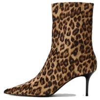 Zara Leopardinio rašto Smailianosiai Stiletto Kulniukai Ankle Boots Moterims 12109410195 39 black