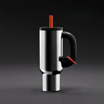 Chakolab Didelės talpos puodelis su šiaudeliu Nerūdijančio plieno vakuuminis puodelis Silikoninis padėkliukas 1050ml PP Nešiojamas Ledo Karaliaus puodelis Kavai Vyrui 1050ml