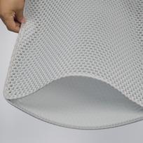 Eva Double Layer Extra Large Cat Litter Mat - Prevents Litter Tracking & Controls Mess 30x30cm sidabro pilka spalva