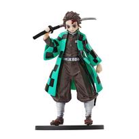 Anime Demon Slayer Figure Kamado Tanjirou Nezuko Action Figures Model Playthings Zenitsu Figurine Inosuke Kimetsu No Yaiba Figura black