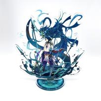 Anime figūrėlė Genshin Impact Furina Arlecchino Xiao Yae Miko Yelan Akrilinis stovas Modelio lenta Stalo dekoras Stovintis ženklas Gerbėjų dovana 15cm-A3147