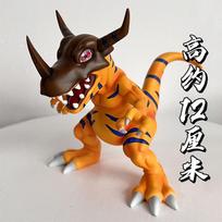 12cm Digimon Anime Figūrėlės Gk Greymon Agumon Figūrėlė Žavingas Gabumon PVC Veiksmo Figūrėlė Kolekcionuojamas Modelis Dekoracija Žaislai Dovana Vaikams no box orange
