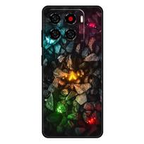 For ZTE Blade A56 4G Case Z2473 Silicone Luxury Space Soft Bumper for ZTE Blade A56 A 56 BladeA56 Phone Cover TPU Funda Shell ZTE Blade A56 black