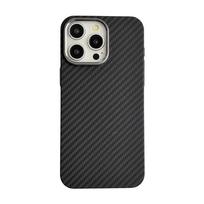 Anglies Pluošto Aramid Stiliaus Magsafe dėklas iPhone 17 14 15 16 Pro Max Air 17Pro 16Pro, Magnetinis Smūgiams Atsparus Galinis Dangtelis J0034 iPhone 14