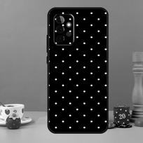 Juodai baltas taškuotas dėklas, skirtas Samsung Galaxy A55 A56 A36 A54 A34 A14 A05 A16 A26 A12 A32 A52 A13 A33 A53 A15 A35 Samsung A12 gray