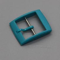 Plastikinė laikrodžio sagtelė Swatch dirželiui 16mm 19mm 20mm Laikrodžio dirželio smeigtuko sagtelė Moteriška Wen laikrodžio sagtelė Spalvingos silikoninės dirželio sagtelės Inside Size-20mm šviesiai mėlyna spalva