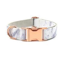 Mihaba Boss Fashionable Laser Engraved Cute Printed Dog Collar Medium beige
